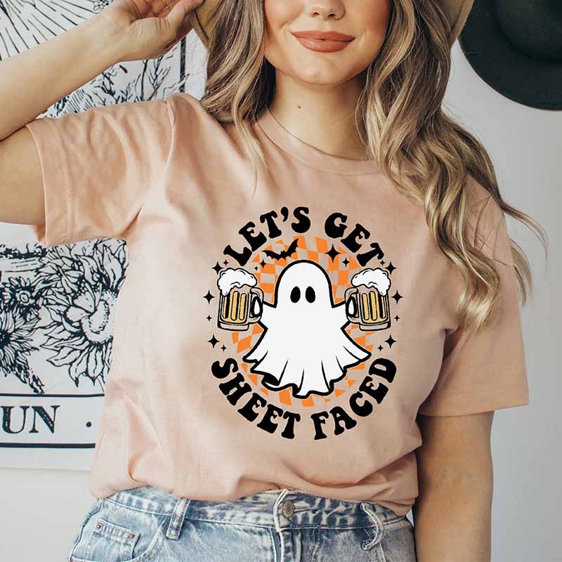 Let's Get Sheet Faced Of Beer  T-Shirt