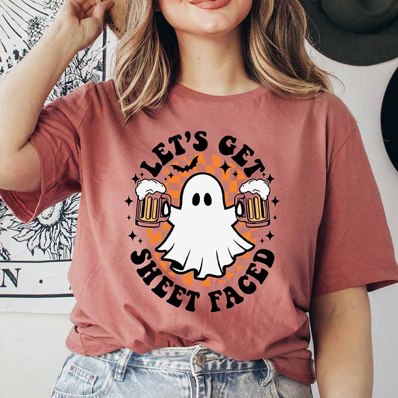 Let's Get Sheet Faced Of Beer  T-Shirt